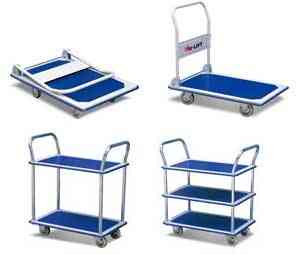 重型钢制平板推车