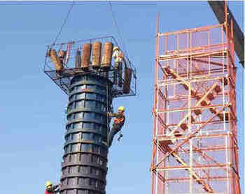 速差式防坠器施工工程防高空坠落保护